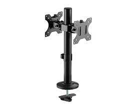 Articulating Pole Mount Single Dual Monitors Mount